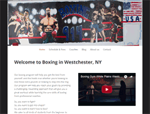 Tablet Screenshot of boxing914.com